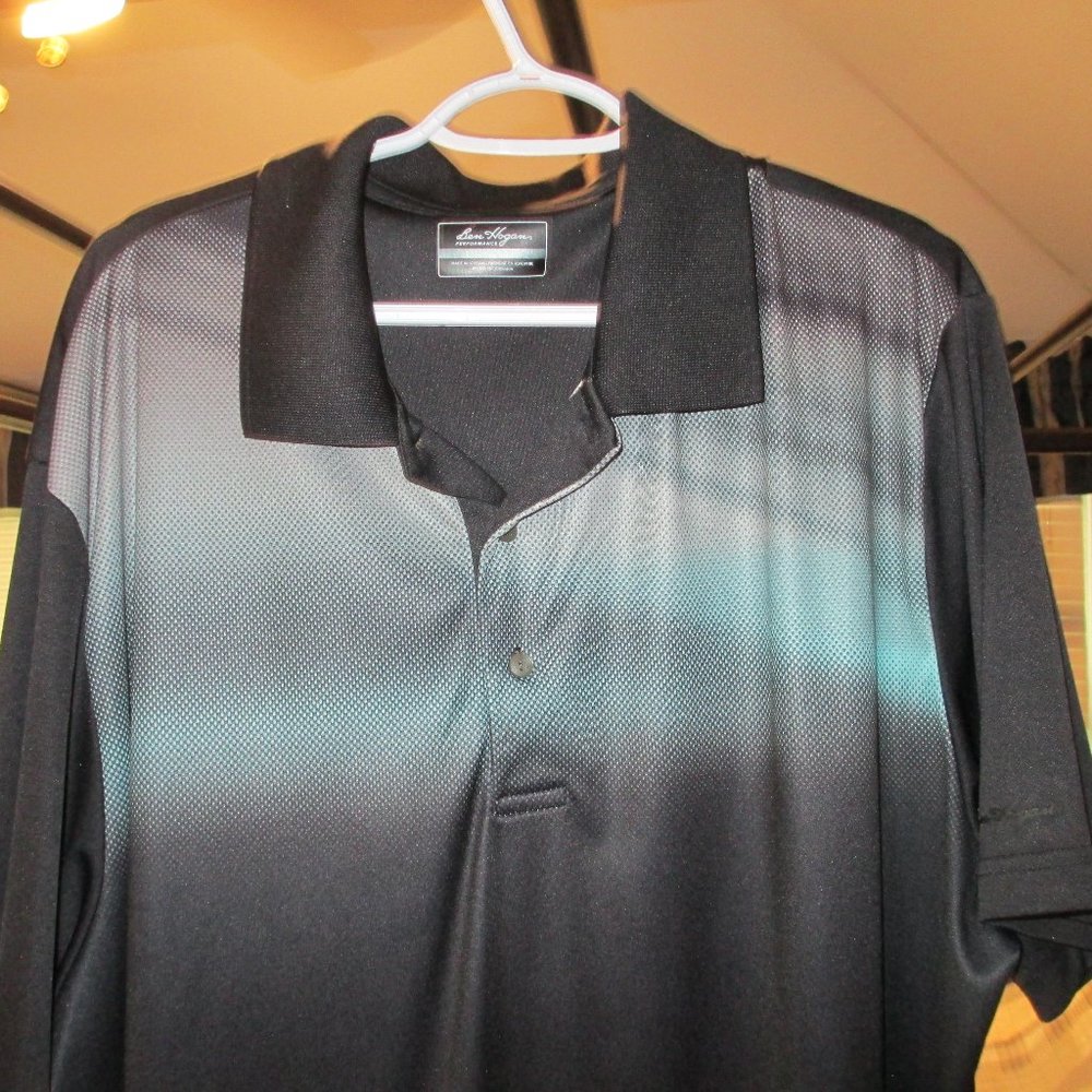 Men's 2XL Ben Hogan Golf Polo Shirt (Black)
